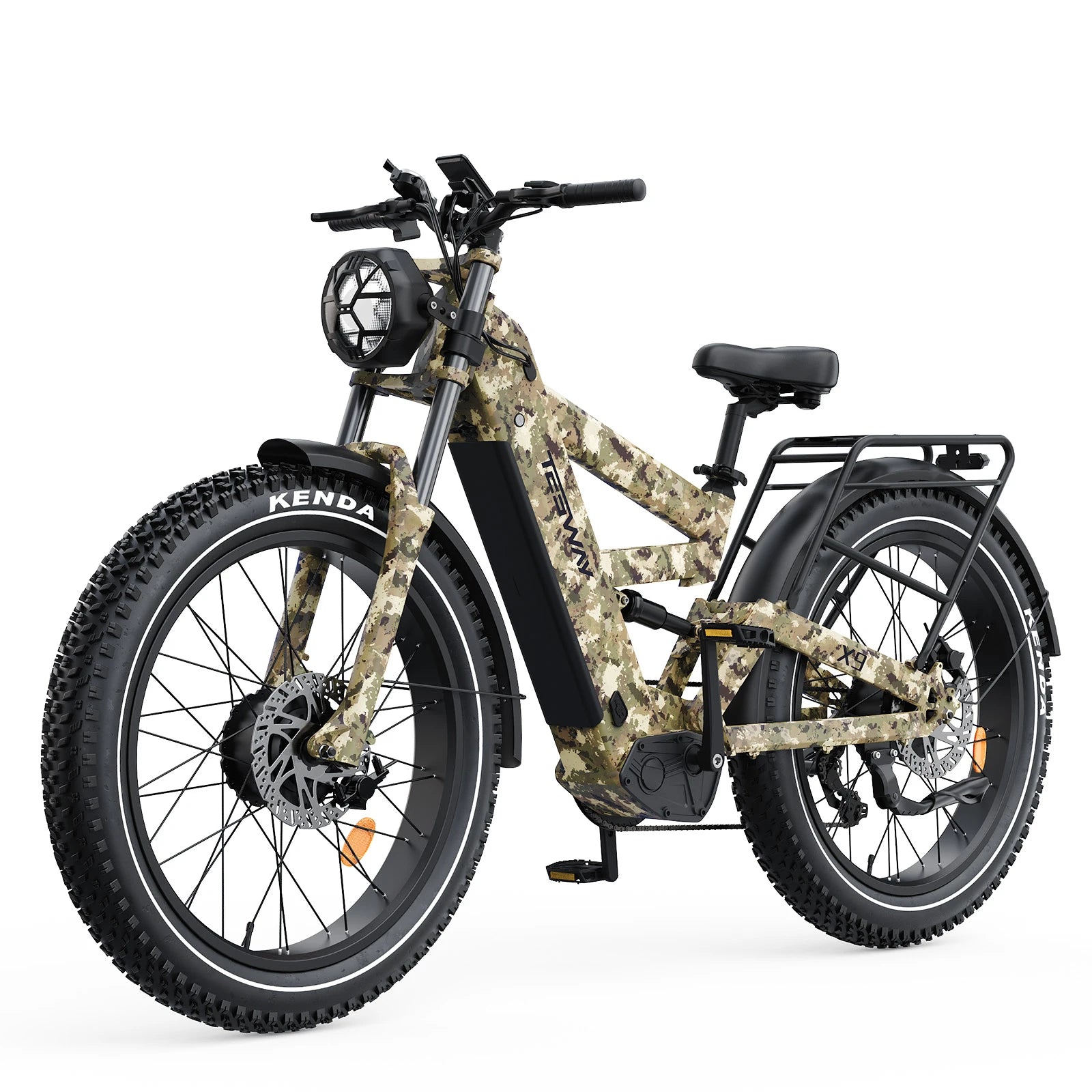 TESWAY X9 Ultra 60V Dual Motor Electric Mountain Bike - 4000W Peak Power