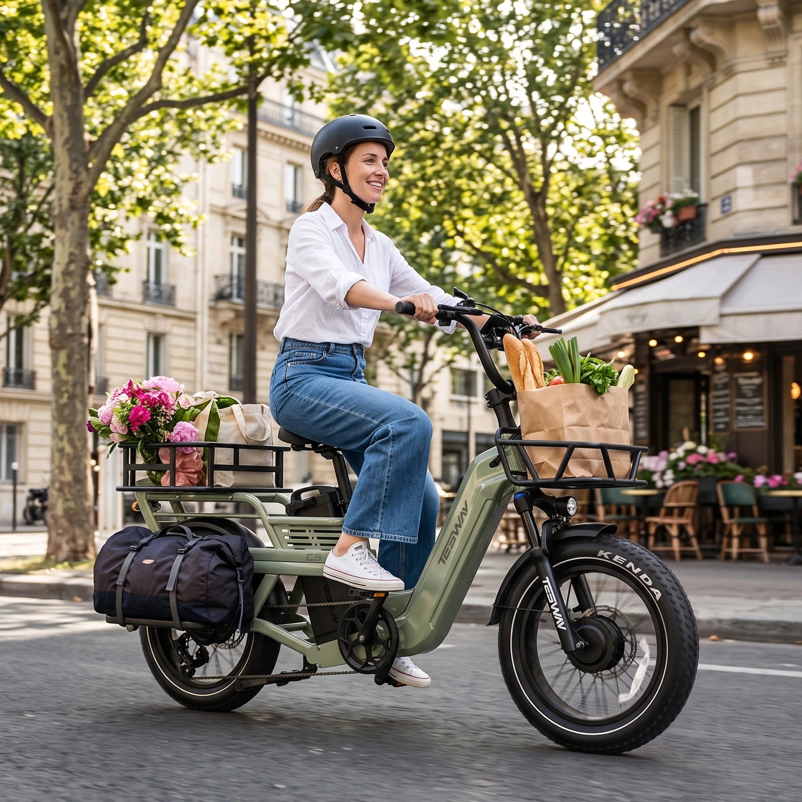 TESWAY C5 AWD Cargo EBike