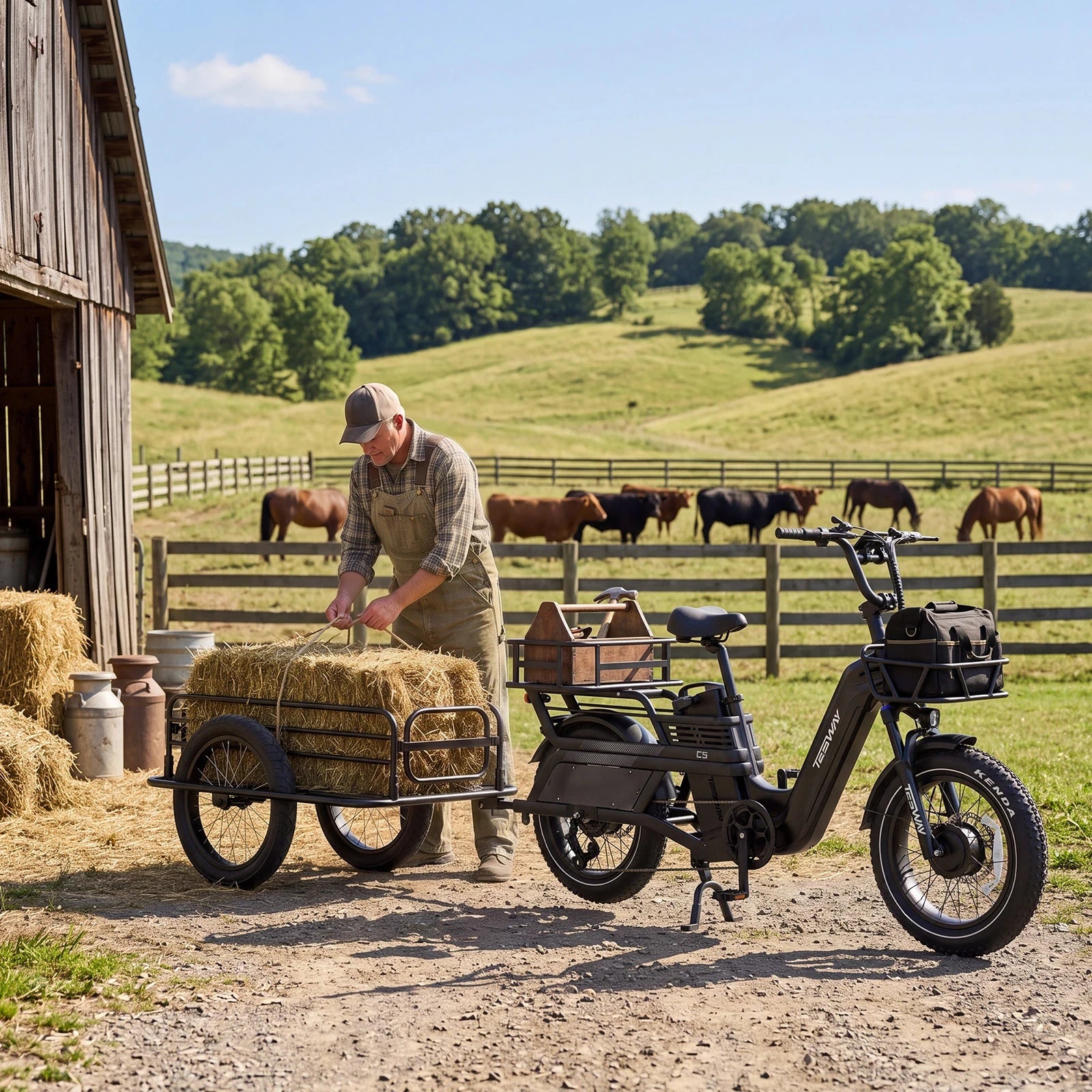 TESWAY C5 AWD Cargo EBike