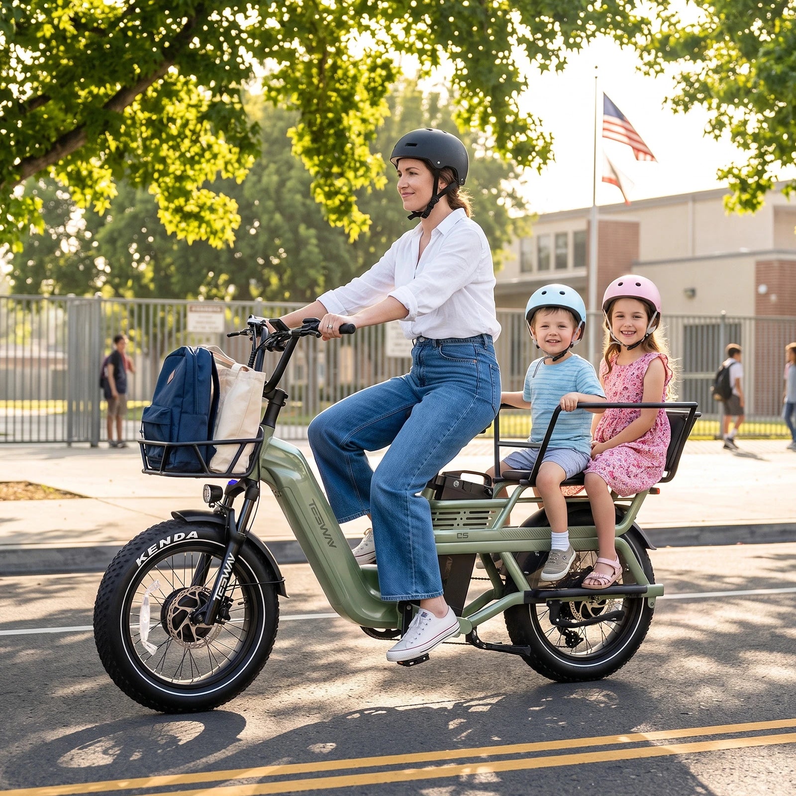 TESWAY C5 AWD Cargo EBike