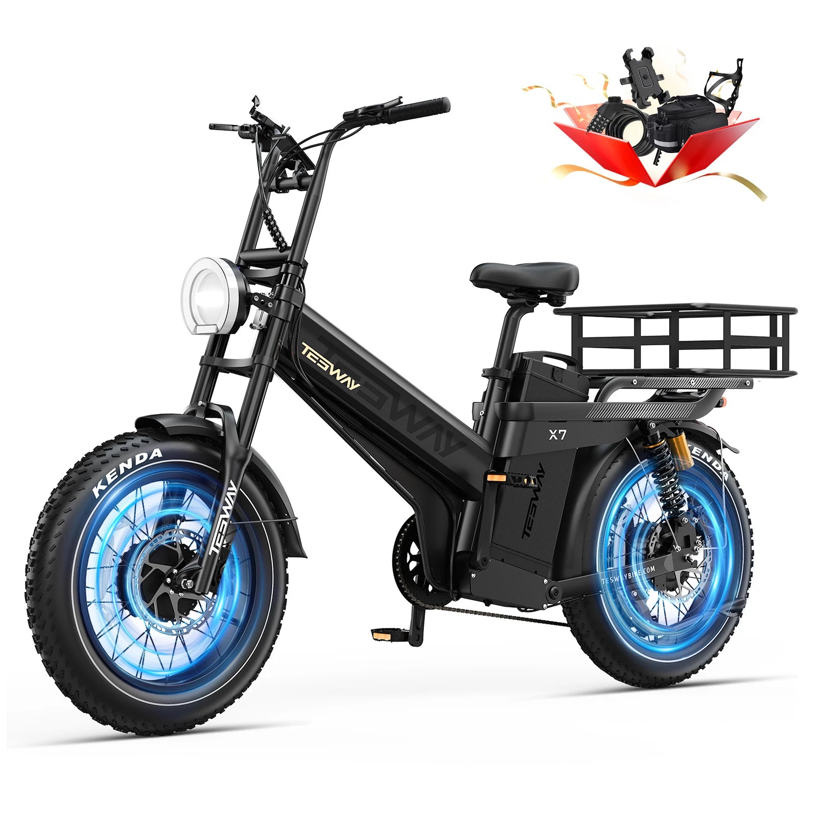 TESWAY X7 AWD - 3000W Dual Motor 200NM Torque