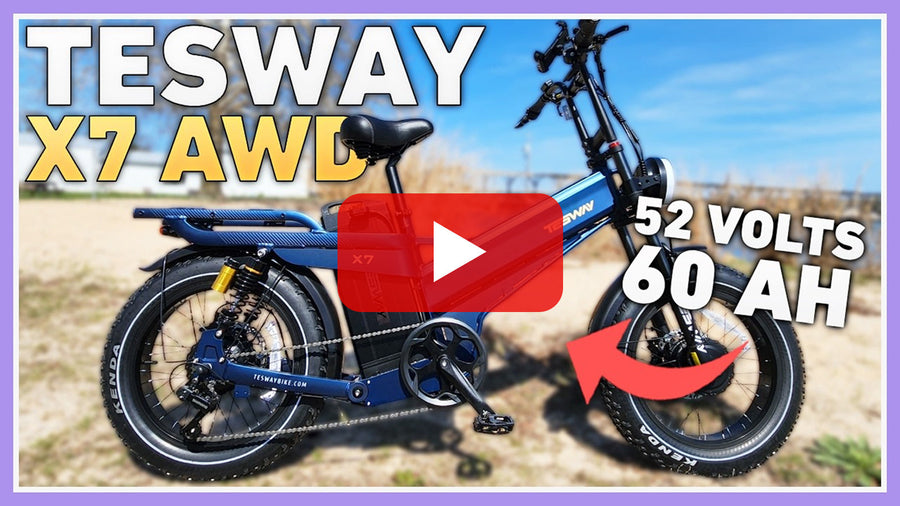 Tesway X7 AWD Delivery Ebike Review: How It Performs on a Real Uber Eats Shift