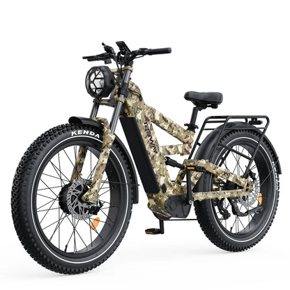 TESWAY X9 Ultra 60V Dual Motor Electric Mountain Bike - 4000W Peak Power