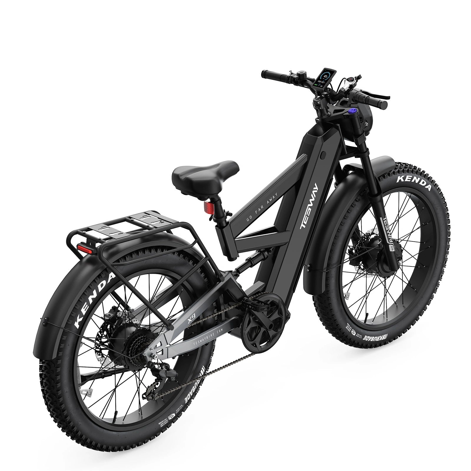 TESWAY Rear Rack and Fenders(Set)