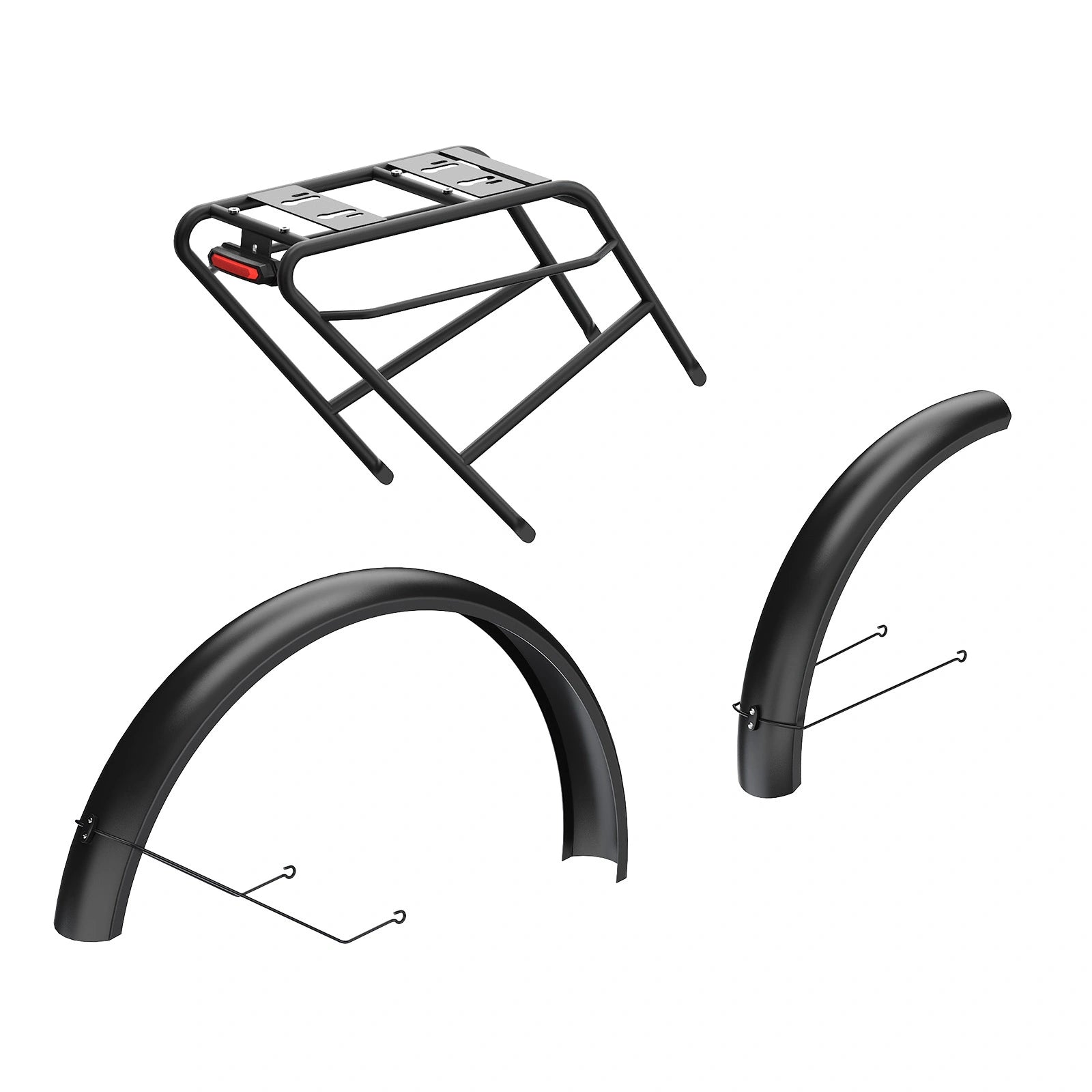 TESWAY Rear Rack and Fenders(Set)