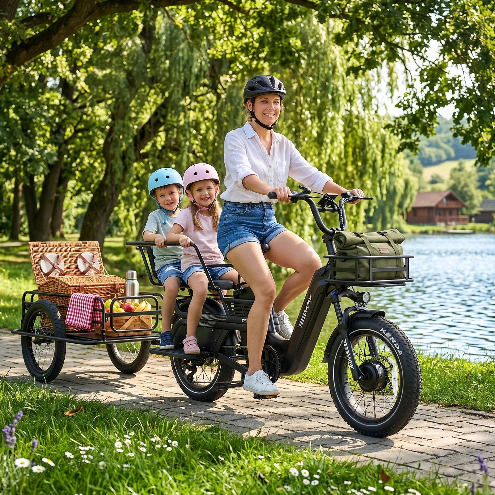 TESWAY C5 AWD Cargo EBike